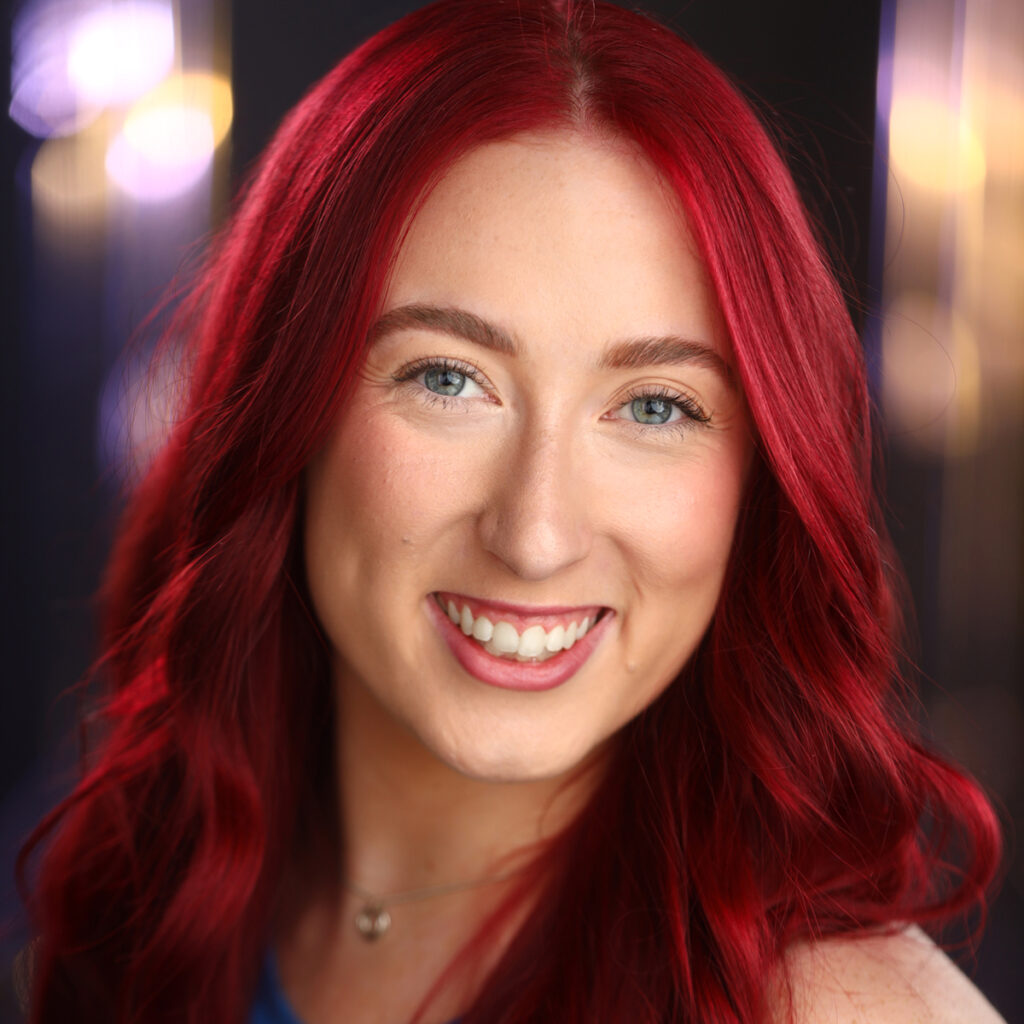 Charlotte, yoga teacher at Toni Marie Yoga Studio in Wigan