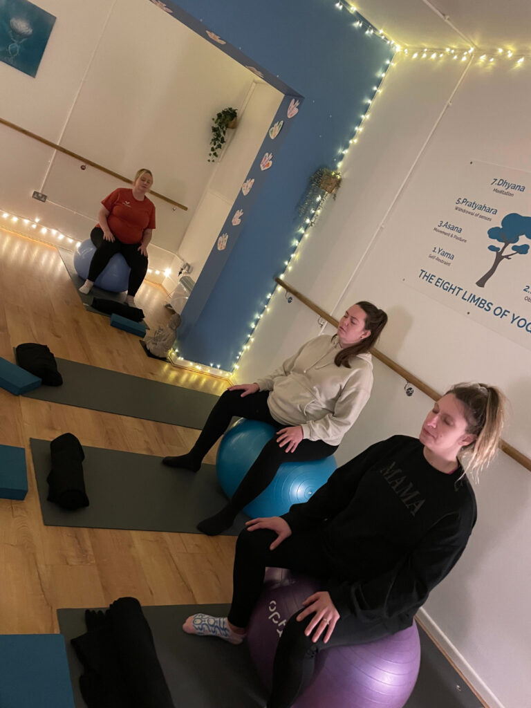 IMG_9329 Pregnancy yoga class helping expectant mums relax and stretch in Atherton