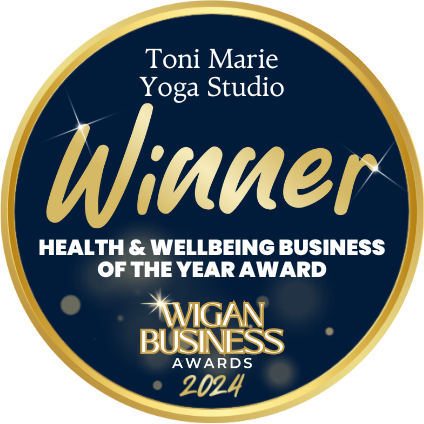 Toni Marie Yoga winner of regional wellbeing and fitness awards in Manchester