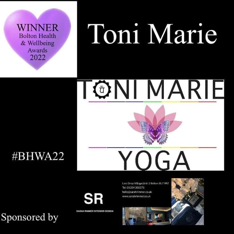 Toni Marie recognised for outstanding yoga teaching and community support in Bolton