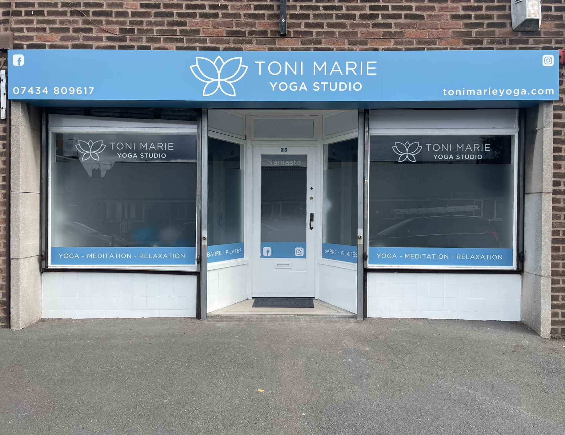 Toni Marie Yoga Studio located in Atherton, Wigan – a calm and welcoming space for the community